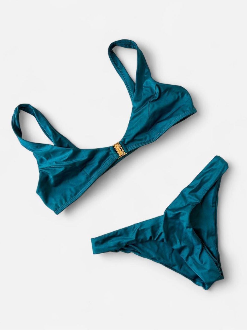 Sommer Swim Crawford Blue Fondale Teal Bikini Set
